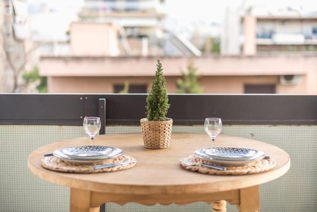 Open -View Apartment, Ygeia Hospital Athene Buitenkant foto
